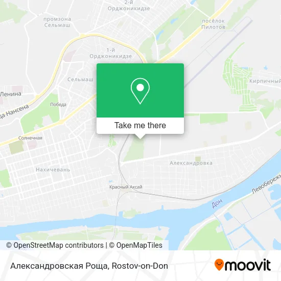 Александровская Роща map