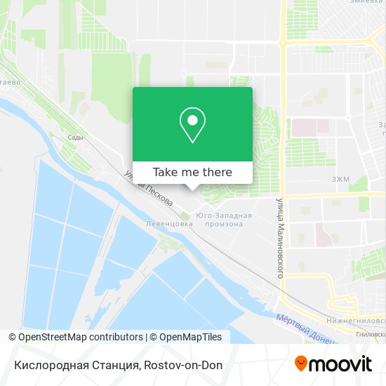 Кислородная Станция map