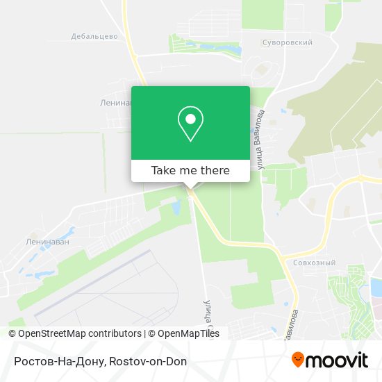 Ростов-На-Дону map