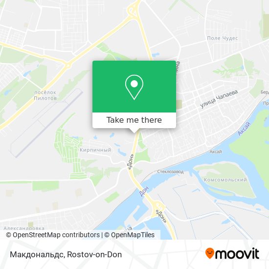 Макдональдс map