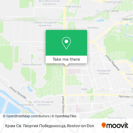 Храм Св. Георгия Победоносца map