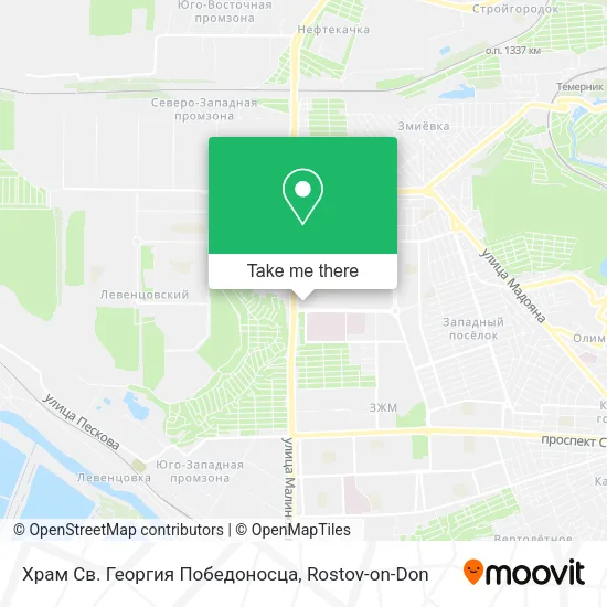 Храм Св. Георгия Победоносца map