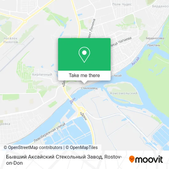 Бывший Аксайский Стекольный Завод map