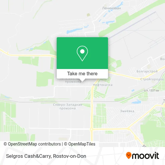 Selgros Cash&Carry map