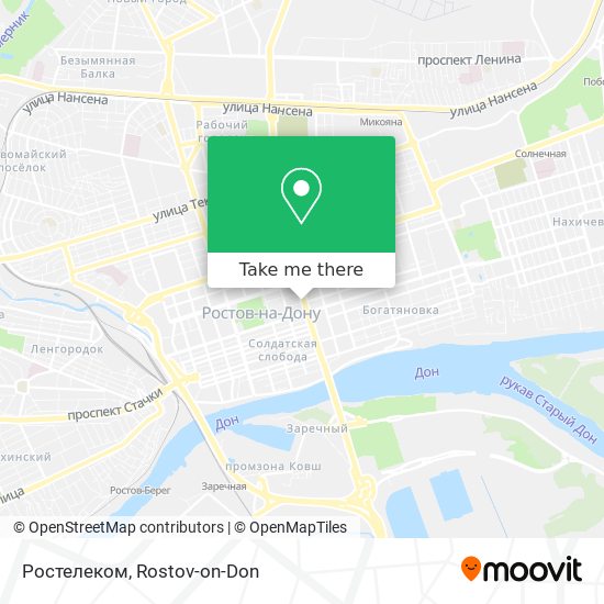 Ростелеком map