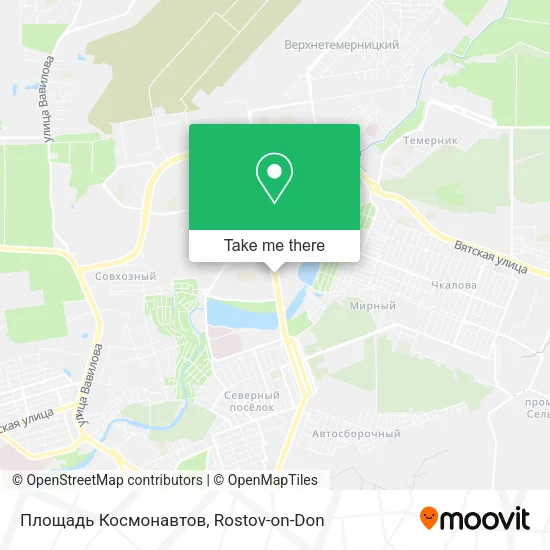 Площадь Космонавтов map