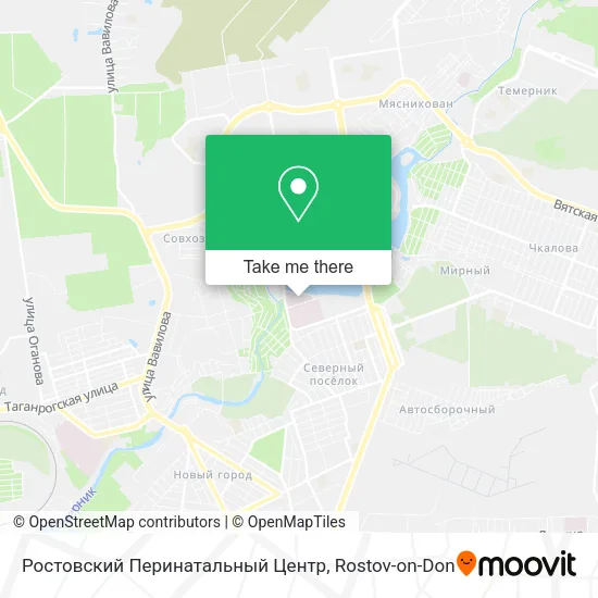 Ростовский Перинатальный Центр map