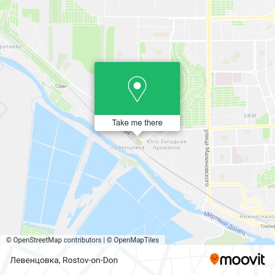 Левенцовка map