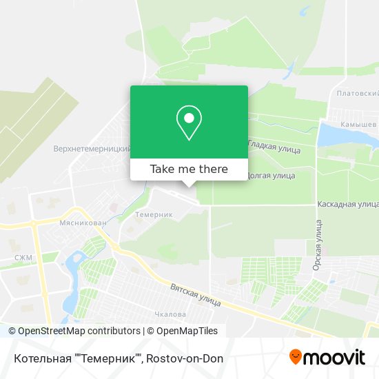 Котельная ""Темерник"" map