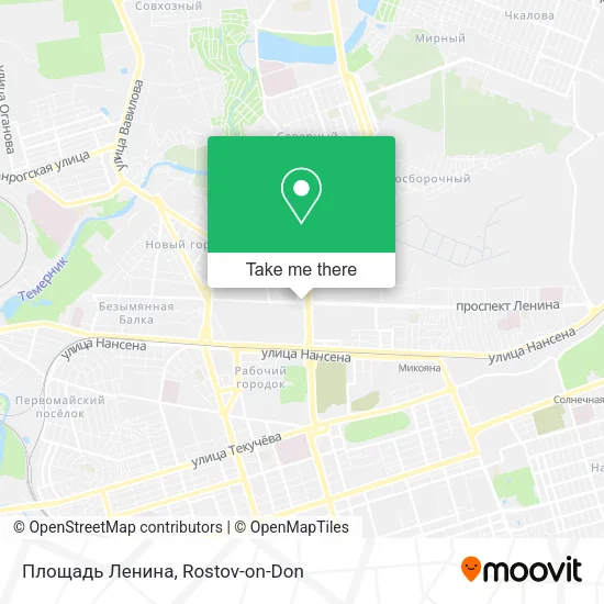 Площадь Ленина map