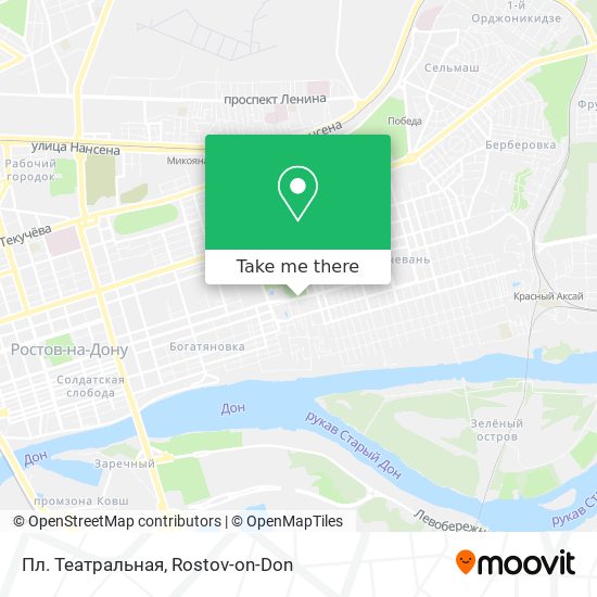 Пл. Театральная map