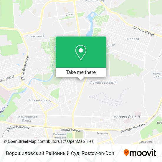 Ворошиловский Районный Суд map