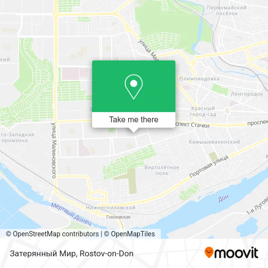 Затерянный Мир map