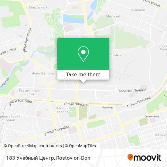 183 Учебный Центр map