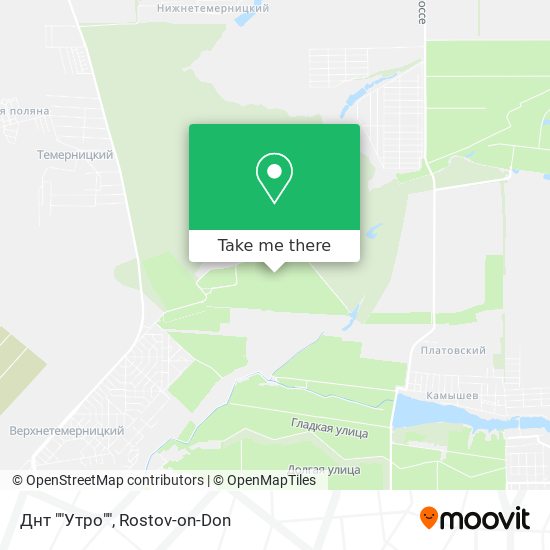 Днт ""Утро"" map