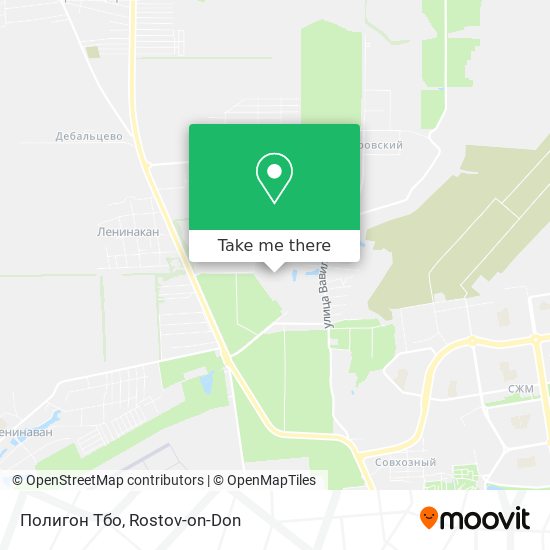 Полигон Тбо map