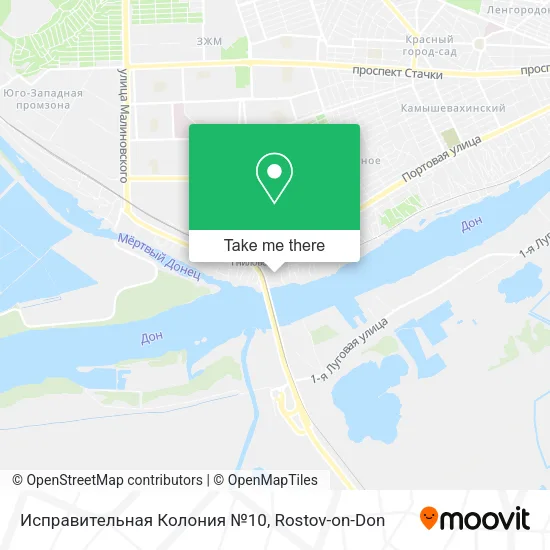 Исправительная Колония №10 map