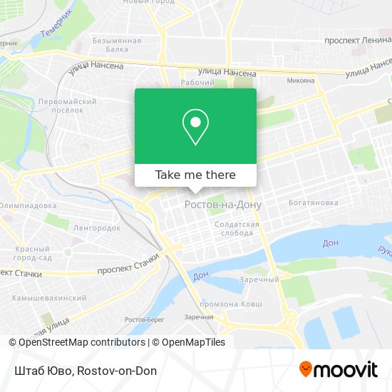 Штаб Юво map