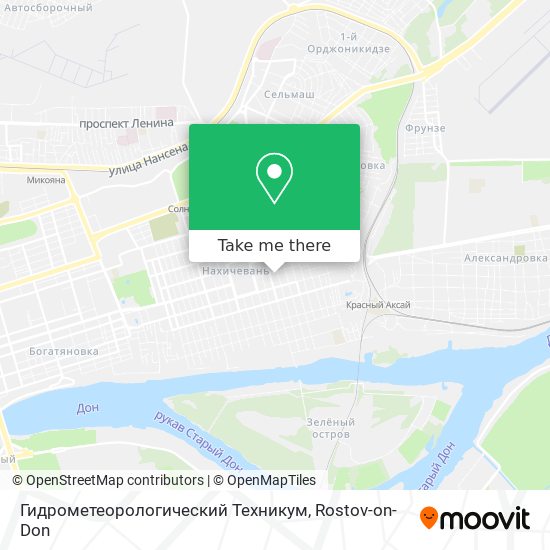 Гидрометеорологический Техникум map