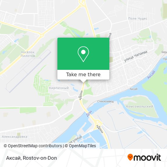 Аксай map