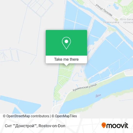 Снт ""Донстрой"" map