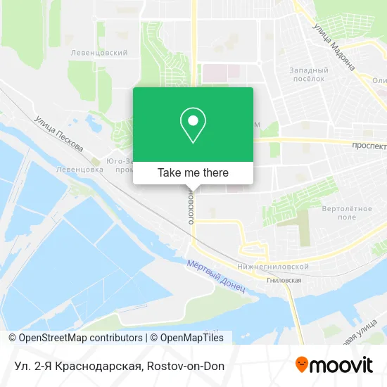 Ул. 2-Я Краснодарская map