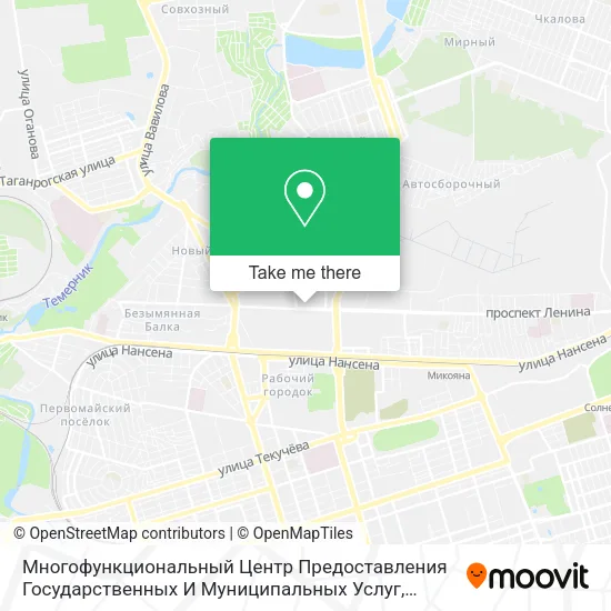 Многофункциональный Центр Предоставления Государственных И Муниципальных Услуг map