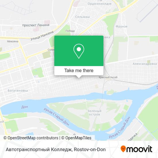 Автотранспортный Колледж map