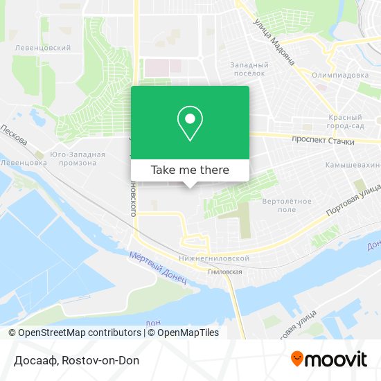Досааф map