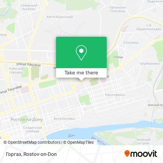Горгаз map