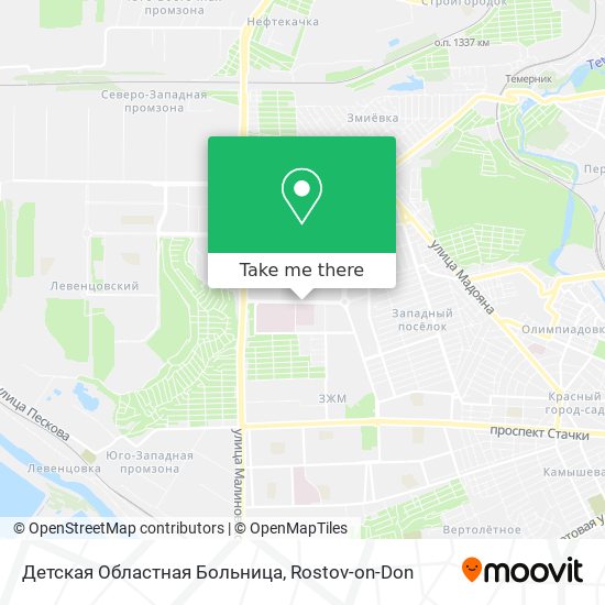 Детская Областная Больница map