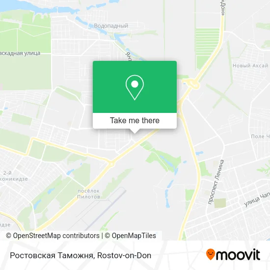 Ростовская Таможня map