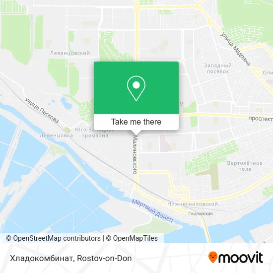 Хладокомбинат map