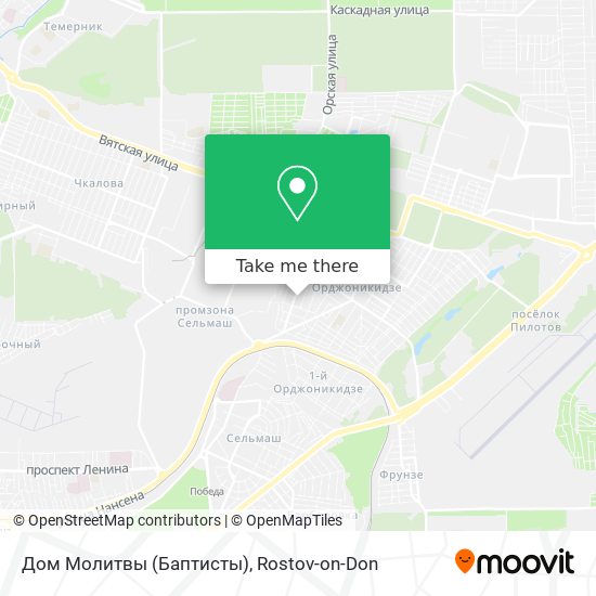 Дом Молитвы (Баптисты) map