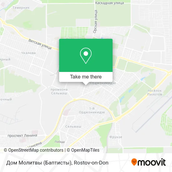 Дом Молитвы (Баптисты) map