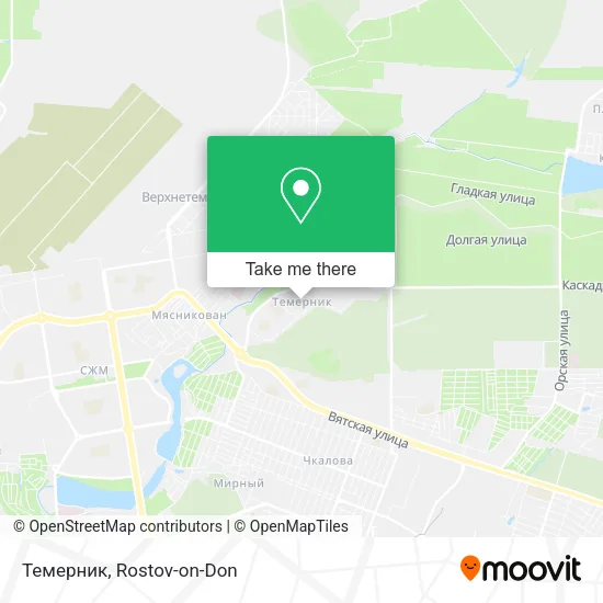 Темерник map