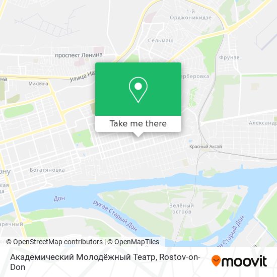 Академический Молодёжный Театр map