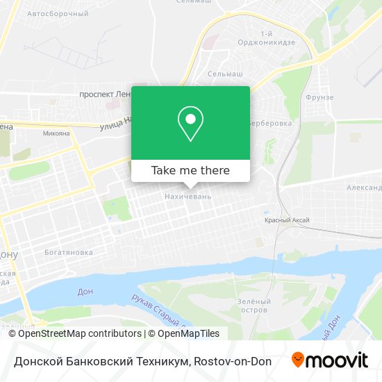Донской Банковский Техникум map