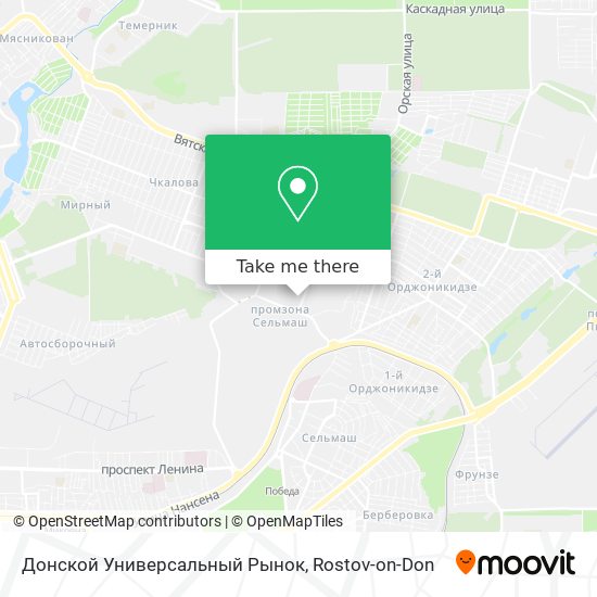 Донской Универсальный Рынок map