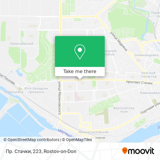 Пр. Стачки, 223 map