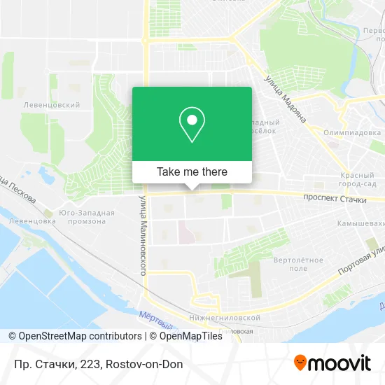 Пр. Стачки, 223 map
