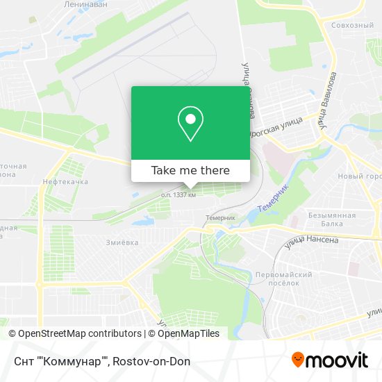 Снт ""Коммунар"" map