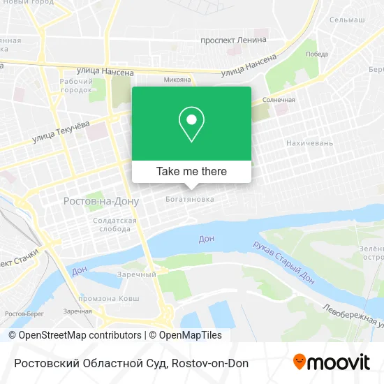 Ростовский Областной Суд map