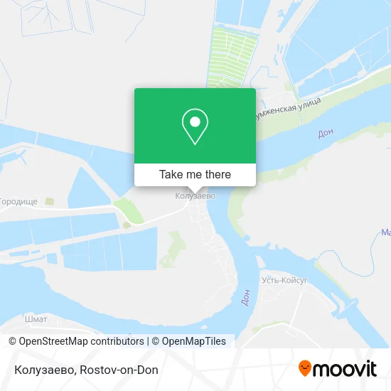 Колузаево map