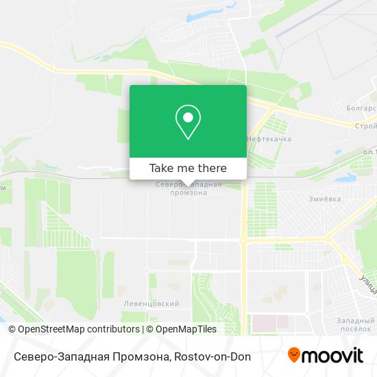 Северо-Западная Промзона map