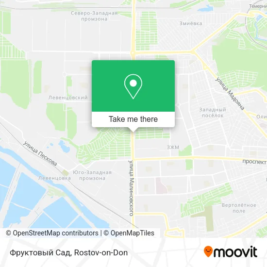 Фруктовый Сад map