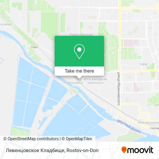 Левенцовское Кладбище map