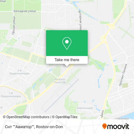 Снт ""Авиатор"" map