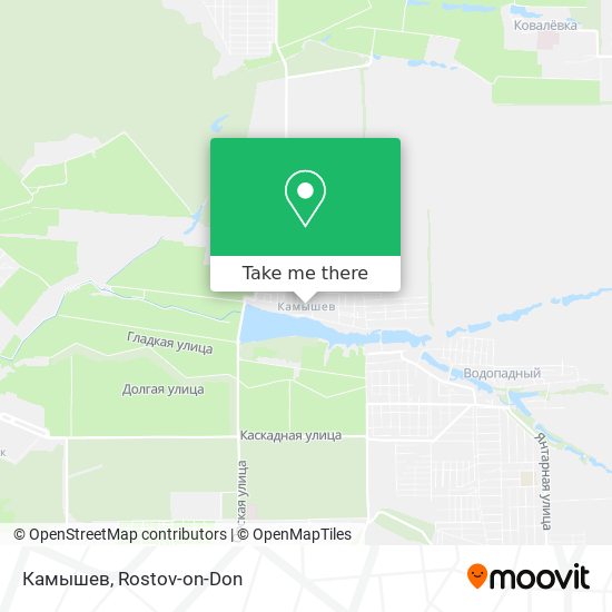 Камышев map