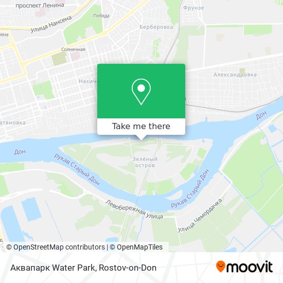 Аквапарк Water Park map